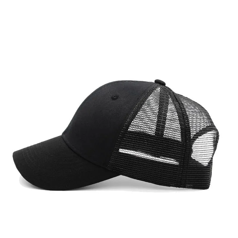 Classy Men Plain Trucker Cap - 7 Colors