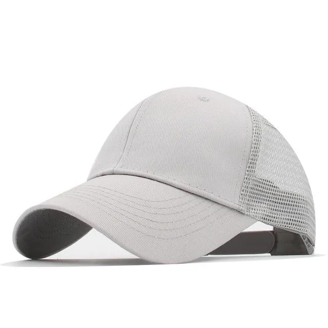 Classy Men Plain Trucker Cap - 7 Colors