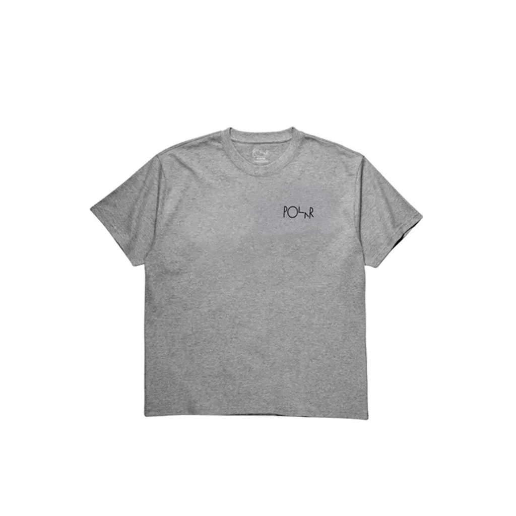 Polar Fill Logo Tee - Heather Grey
