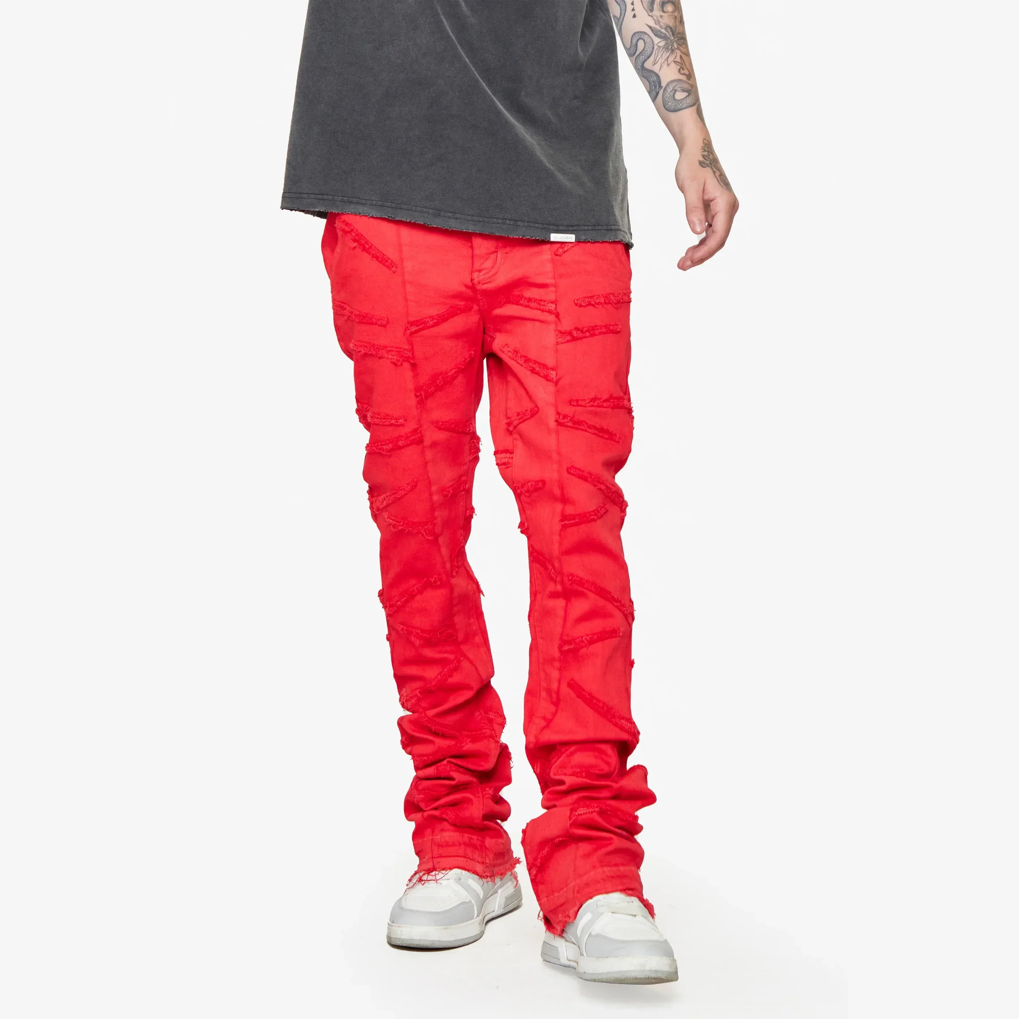 Valabasas "Saber" Stacked Flare Jean